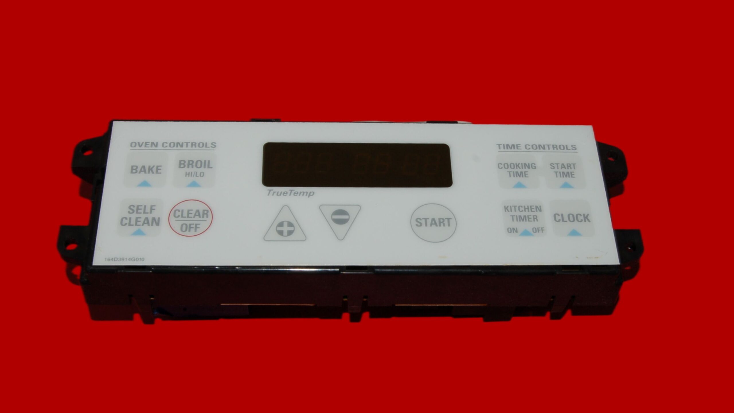 GE Oven Control Board WB27T10380 | 191D3159P128 | OEM Used Tested (overlay good - White)