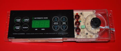 Part # WB27K5128 GE Oven Electronic Control Board (used, overlay good - Black)