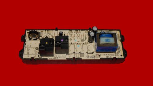 GE Oven Control Board WB27T10380 | 191D3159P128 | OEM Used Tested (overlay good - White)