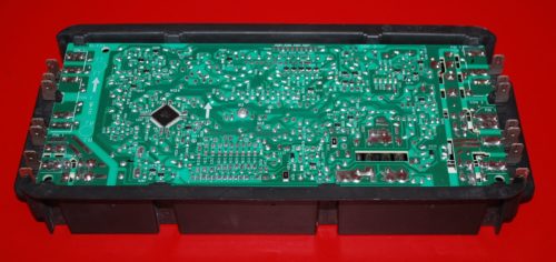Part # W10834007 - Whirlpool Oven Electronic Control Board (used, overlay good - Gray)