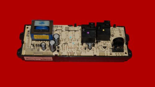 GE Oven Control Board WB27T10380 | 191D3159P128 | OEM Used Tested (overlay good - White)