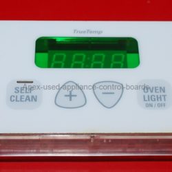 Part # WB27K10090 - GE Gas Oven Control Board (used, overlay good - Bisque)