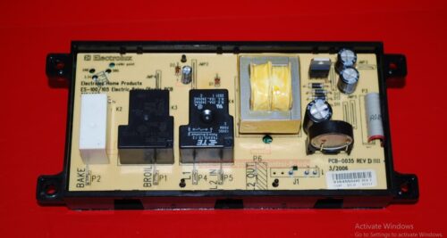 Part # 316455420 Frigidaire Oven Control Board (used, overlay good - Black)