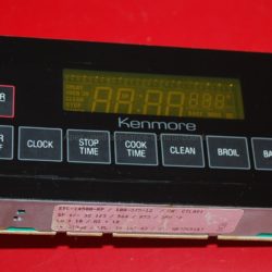 Part # WB27K5107 Kenmore Oven Control Board (overlay good - Black)