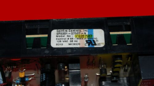 Frigidaire Oven Control Board - 316207507 (overlay fair - Black)