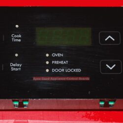 Part # 316557221 Frigidaire Oven Electronic Control Board And Clock (Used, Overlay Fair - Black)
