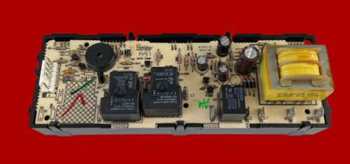 Part # WB27K5306 | 191D1576P008 | GE Oven Control Board And Clock (overlay good - White)