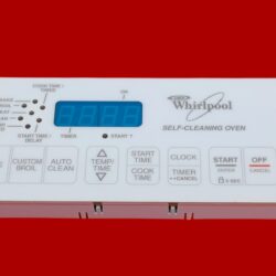 Part # WP6610457 | 6610312 | 8522476 | Whirlpool Oven Control Board (overlay good - White)