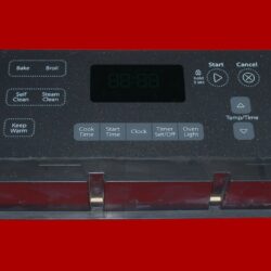 Part # W11122543 | W10834007 | Whirlpool Oven Control Board (overlay good - Dark Gray)
