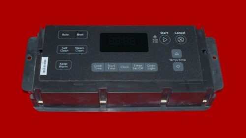 Part # W11122543 | W10834007 | Whirlpool Oven Control Board (overlay good - Dark Gray)
