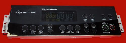 Part # 8524255 | Whirlpool Oven Control Board (overlay fair - Black)