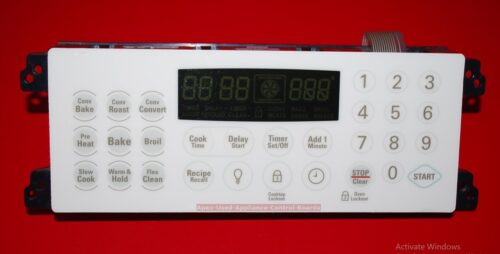 Part # 316418702 Kenmore Oven Electronic Control Board (used, overlay fair-Bisque)