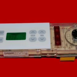 GE Oven Control Board 191D2037G003 | WB50T10058 | OEM Used Tested (overlay good - White)