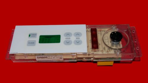 GE Oven Control Board 191D2037G003 | WB50T10058 | OEM Used Tested (overlay good - White)