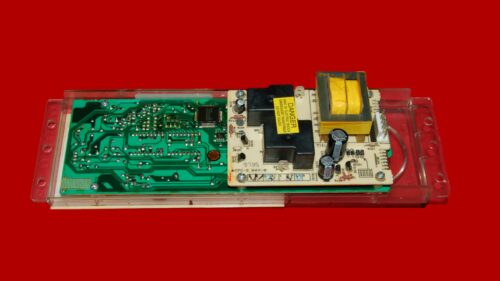 GE Oven Control Board 191D2037G003 | WB50T10058 | OEM Used Tested (overlay good - White)