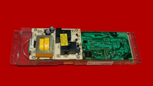 GE Oven Control Board 191D2037G003 | WB50T10058 | OEM Used Tested (overlay good - White)