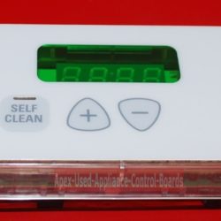 Part # WB27K10098, 183D8193P003 GE Oven Electronic Control Board And Clock (used, overlay good)