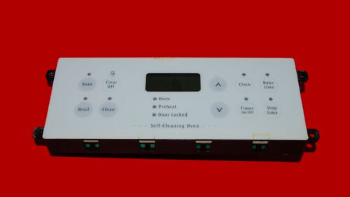 Kenmore Oven Control Board 318184400 OEM Used Tested (overlay fair - White)