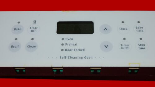 Kenmore Oven Control Board 318184400 OEM Used Tested (overlay fair - White)