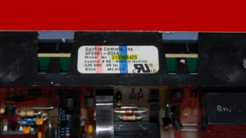 Kenmore Oven Control Board 318184400 OEM Used Tested (overlay fair - White)