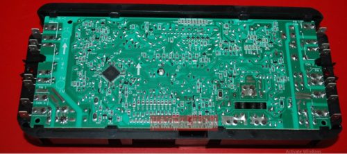 Part # W10271747 Whirlpool Oven Electronic Control Board and Clock (used, overlay good - Black)
