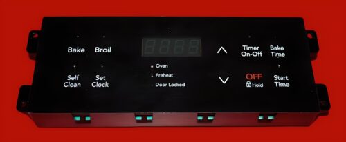 Part # 5304532117 | A03619524 | Frigidaire Oven Control Board (overlay good - Black) Part # 5304532117 | A03619524 | Frigidaire Oven Control Board (overlay good - Black)