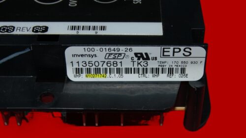 Part # WPW10476353 | W10271742 Whirlpool Oven Control Board (overlay good - Black)