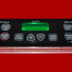 GE Oven Control Board - 183D9934P002 | WB27K10210 (overlay fair - Black)