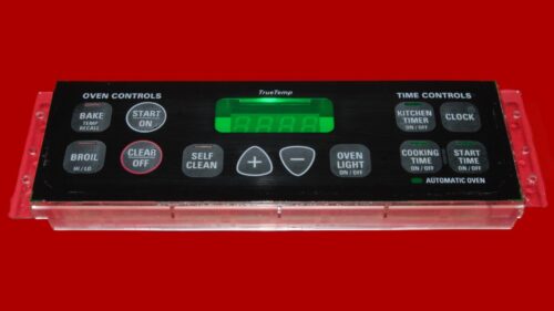 GE Oven Control Board - 183D9934P002 | WB27K10210 (overlay fair - Black)