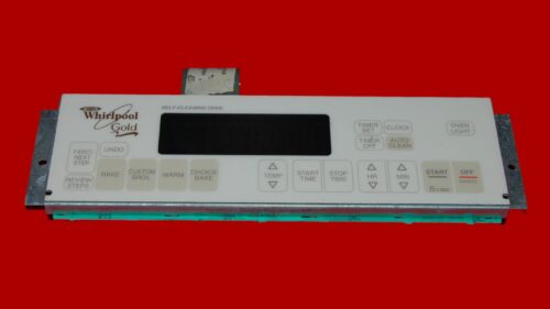 Whirlpool Oven Control Board 8522534 | 4453612 | OEM Used Tested (overlay good - Bisque)