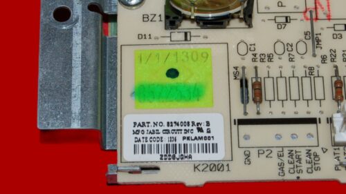 Whirlpool Oven Control Board 8522534 | 4453612 | OEM Used Tested (overlay good - Bisque)