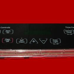 Part # WB27T10817 | 191D3776P008 | GE Oven Control Board (overlay fair - Black)