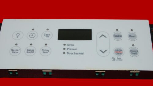 Kenmore Oven Control Board 316418310 | 316557238 | OEM Used Tested (overlay fair - White)