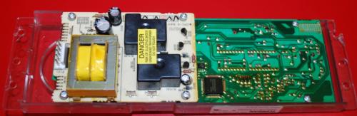 Part # 164D3147G017, WB27X10215 - GE Oven Electronic Control Board (used, overlay good)