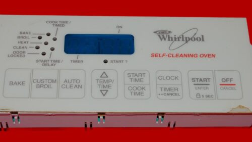 Part # 6610288 | 8273821 | Whirlpool Gas Oven Control Board (overlay fair - Bisque)