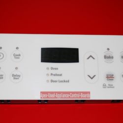 Part # 316557118 Kenmore Oven Electronic Control Board (used, overlay fair)