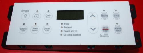 Part # 316452307 - Kenmore Oven Control Board (used, overlay fair - White)