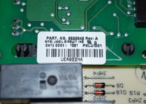 Part # 8522534, 4453612 - Whirlpool Oven Electronic Control Board (used)