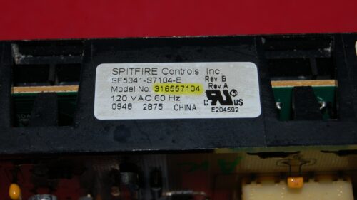 Frigidaire Oven Control Board 316557104 | 5304511908 | OEM Used Tested (overlay fair - -Black)