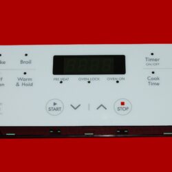 Part # 316630004 Kenmore Oven Control Board (overlay fair - White)