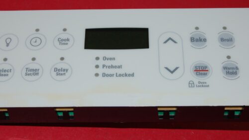 Part # 316557238 | 316418310 | Kenmore Oven Control Board (overlay fair - White)