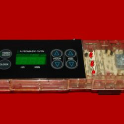 GE Oven Control Board - Part # WB27K10027 | 183D7142P002 (overlay fair - Black)