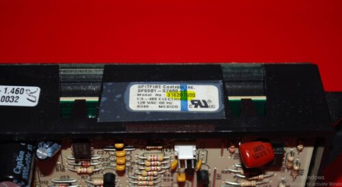 Part # 316207600 Frigidaire Oven Electronic Control Board (used, overlay fair - Black)