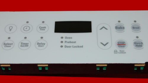 Part # 316557238 | 316418310 | Kenmore Oven Control Board (overlay fair - White)