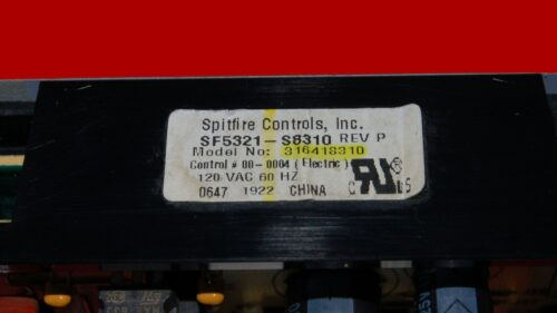 Part # 316557238 | 316418310 | Kenmore Oven Control Board (overlay fair - White)