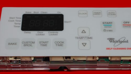 Part # WP6610450 | 6610450 | 9761113 | Whirlpool Gas Oven Control Board (overlay fair - White)