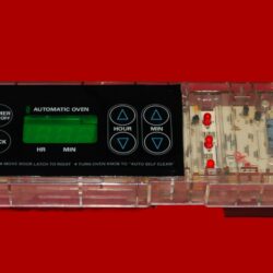 Part # WB27K10027 | 183D7142P002 | GE Oven Control Board (overlay fair - Black)