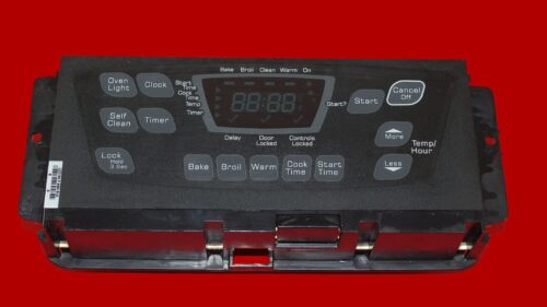 Part # WPW10476695 | W10173501 | Whirlpool Oven Control Board (overlay good - Black)