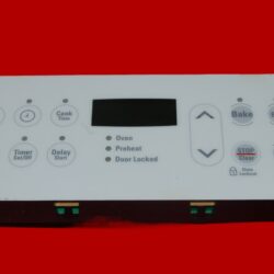 Part # 316557238 | 316418310 | Kenmore Oven Control Board (overlay fair - White)