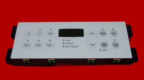 Part # 316557238 | 316418310 | Kenmore Oven Control Board (overlay fair - White)